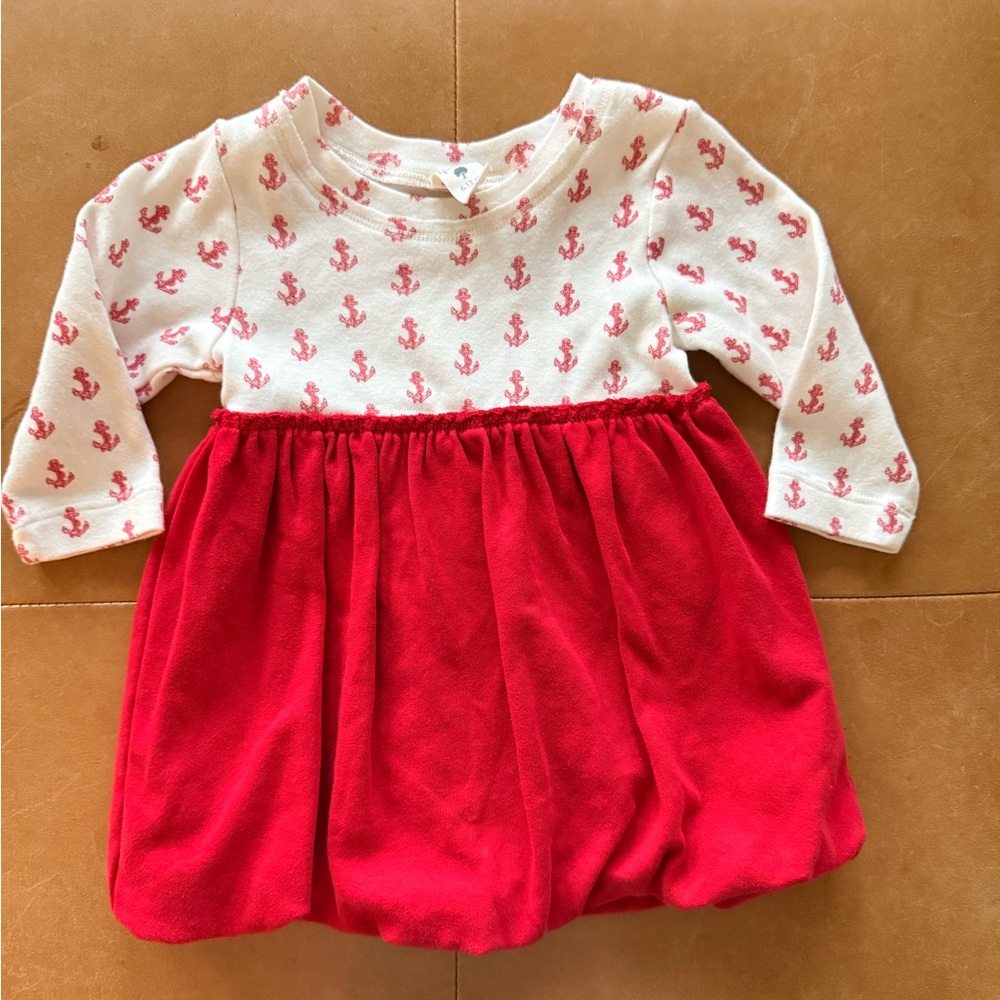Kate Quinn Organic Cotton Bubble Dress 6-12M